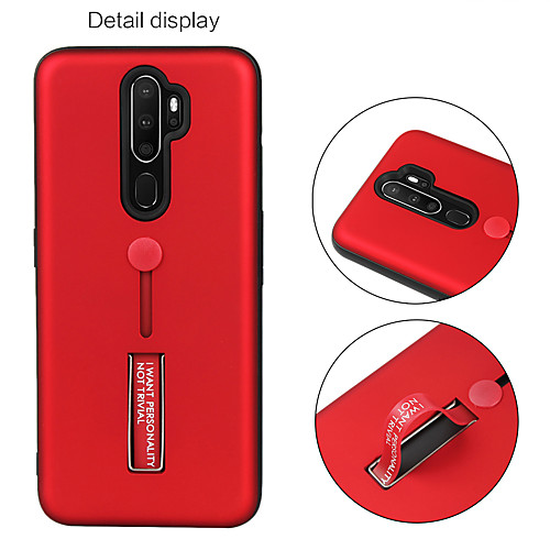 

Case For Samsung Galaxy S7 edge / S7 / Galaxy S10 Shockproof Back Cover Solid Colored TPU / PC