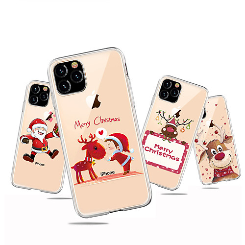 

For Apple iPhone 6/6s/6S Plus/7/8 Plus/iPhone X/iPhone X/iPhone X/iPhone XXR/iPhone XMax/iPhone 11/iPhone 11 Pro/iPhone 11 Pro/iPhone 11 Professional Max ShockBack Christmas Decoration TPU