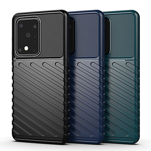 

Case For Samsung Galaxy Galaxy S10 / Galaxy S10 Plus / Galaxy S10 Lite Shockproof Back Cover Solid Colored TPU