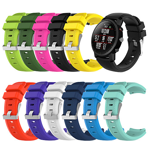 

Watch Band for Huami Amazfit 2 / Amazfit Pace Amazfit Sport Band / Classic Buckle Silicone Wrist Strap