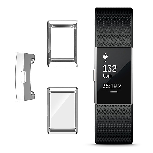 

Case with Band For Fitbit Charge 2 Plastic Compatibility Fitbit