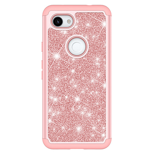 

Phone Case For Google Back Cover Google Pixel 3 Google Pixel 3 XL Google Pixel 3a XL Google Pixel 3a Shockproof Glitter Shine Glitter Shine PC