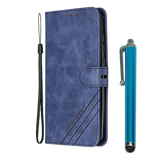 

Case For Samsung Galaxy S10 / S10 Plus / S10 E Wallet / Card Holder / with Stand Full Body Cases Solid Colored PU Leather / TPU for A71 / A51 / A90 / A80 / A70 / A50 / A30S / Note 10 Plus / J6 Plus