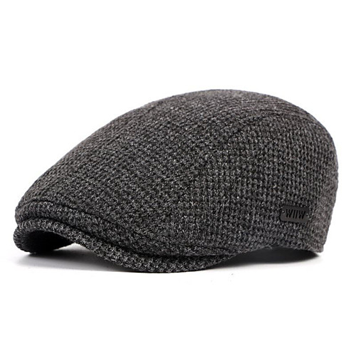 

Men's Beret Hat Weekend Patchwork Patchwork Hat