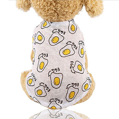 

Dog Cat Vest Geometric Casual / Daily Dog Clothes Puppy Clothes Dog Outfits White Red Fuchsia Costume for Girl and Boy Dog Cotton XS S M L XL XXL