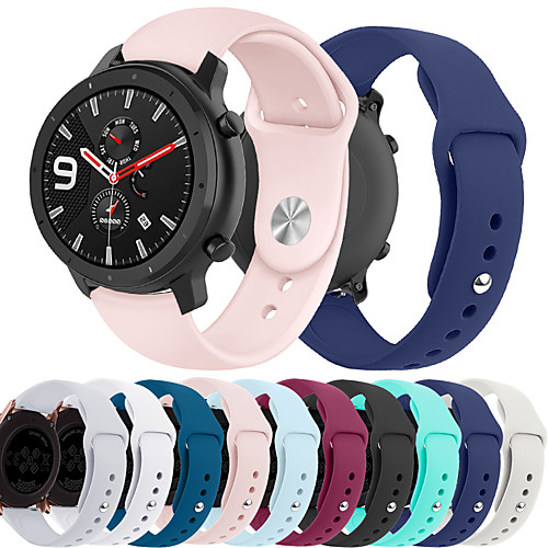

Smartwatch Band for Huami Amazfit GTR 42mm / Bip Younth Watch / Amazfit Bip / Bip Lite Amazfit sport Band Fashion Soft comfortable Silicone Wrist Strap 20mm