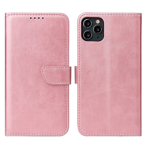 

Case For Apple iPhone 11 / iPhone 11 Pro / iPhone 11 Pro Max Card Holder / Shockproof Full Body Cases Solid Colored PU Leather
