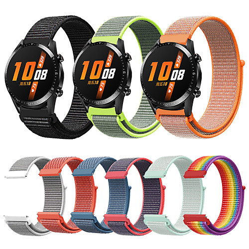 

Watch Band for Huawei Watch GT / Huawei Watch GT2 46mm Huawei Sport Band / Classic Buckle / Modern Buckle Nylon Wrist Strap