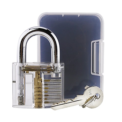 

Locksmith Pick Skill Training Practice Padlock - Transparent