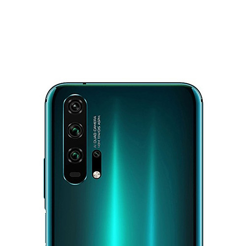 

Case for Huawe Honor 20 Pro SZKINSTON 5D 9H Full Scratchproof Anti-fingerprint Super Anti-Scatch High Fiber Touch Flexible Nano-Technology Camera Lens Tempered Glass Screen Protector Protective Film