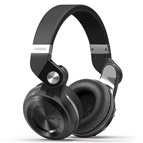 

Bluedio T2 Plus Wireless Bluetooth 5.0 Stereo Headphone Support SD Card and FM Radio Headset with Mic High Bass Sounds Headphones