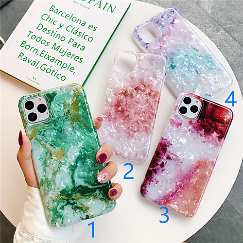 

Case For Apple iPhone 11 / iPhone 11 Pro / iPhone 11 Pro Max Pattern Back Cover Marble TPU X XS XSmax XR 6 6plus 6splus 6s 7 7plus 8 8plus