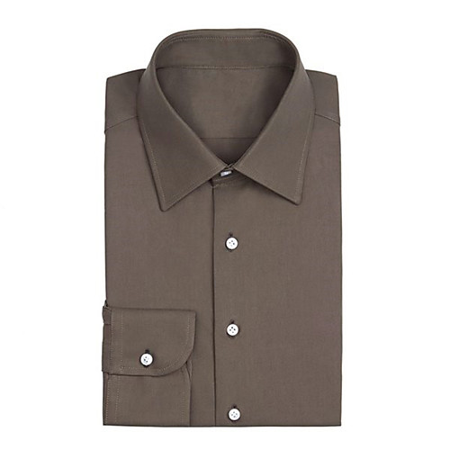 

Green Olive Twill Anti-Wrinkle Shirt