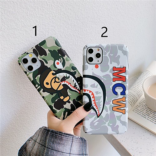 

Case For Apple iPhone 11 / iPhone 11 Pro / iPhone 11 Pro Max Pattern Back Cover Cartoon Plastic