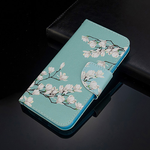 

Case For iPhone SE 2020 iphone 11 / iPhone 11 Pro / iPhone 11 Pro Max Wallet / Card Holder / Flip Full Body Cases Flower PU Leather for iphone XS MAX XR XS X 8 PLUS 7 PLUS 6 PLSU 8 7 6S 5S 5