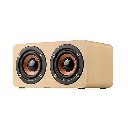 

Luxury Wooden Bluetooth wireless speaker portable Subwoofer super bass Wireless receiver TF AUX Handsfree call speaker for music