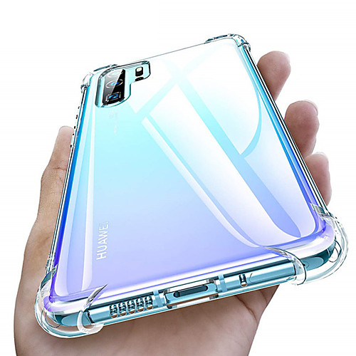 

Suitable for Huawei P30 P30Pro mate30por transparent TPU cover air cushion back cover for Huawei P20 P20Pro mate20por air cushion cover soft crystal silicon TPU shockproof full protection mobile phone