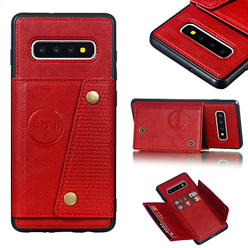

Case For Samsung Galaxy S9 / S9 Plus / S8 Plus Wallet / Card Holder / with Stand Back Cover Solid Colored PU Leather