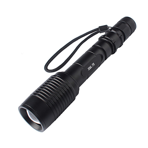 

LED T6 Flashlight Outdoor Lights High Power Charging Zoom Strong Flashlight Rattlesnake Model Without Battery