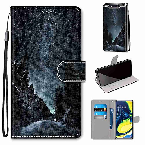 

Case For Samsung Galaxy S10 / S10 Plus / S10 E Wallet / Card Holder / with Stand Starry Sky PU Leather / TPU for A10s / A20s / A50(2019) / A70(2019) / A90(2019) / Note 10 Plus / J6 Plus(2018)