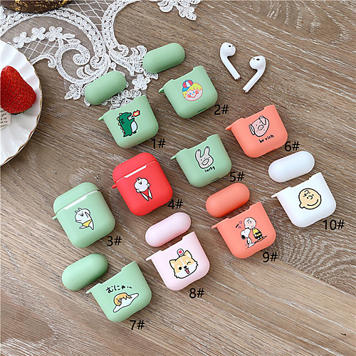 

Case For AirPods Cute / Dustproof Headphone Case Soft