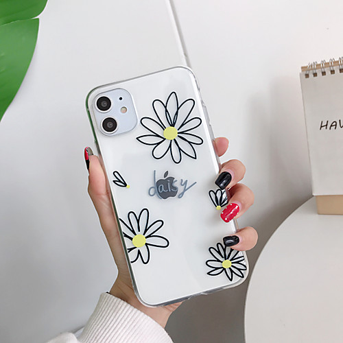

Case For Apple iPhone 11 / iPhone 11 Pro / iPhone 11 Pro Max Pattern Back Cover Flower TPU