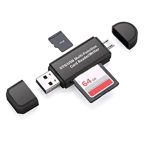 

All in One Memory Card Reader MINI USB 2.0 OTG Micro SD/SDXC TF Card Reader Adapter Multi-Function U Disk for PC Laptop Computer
