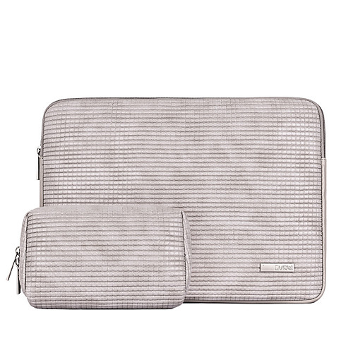 

11.6 Inch Laptop / 12 Inch Laptop / 13.3 Inch Laptop Sleeve Canvas Lines / Waves for Men for Women for Business Office Water Proof Shock Proof