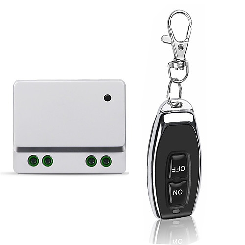 

AC110V AC220V 1CH Relay Switch/ Light/LED Power ON OFF Switch with Leaning Code Button / ON OFF Remote Controller / 433mhz