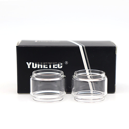 

YUHETEC Replacement Bulb Glass Tube for GeekVape Zeus RTA/EHPRO Bachelor X RTA 5ml/Joyetech ProCore X 6ml 2PCS