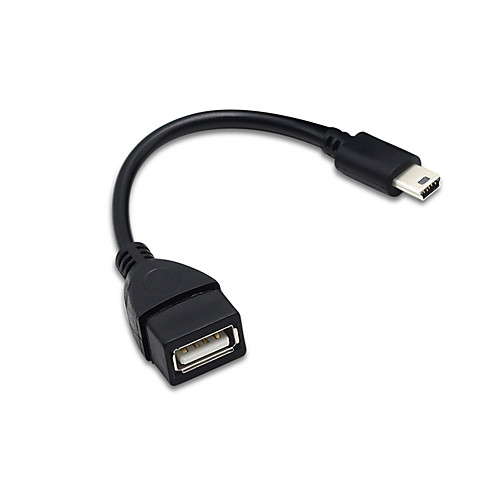 

Mini5P Connection Cable V3 OTG Data Cable Sleeves Port to USB Car Mounted Navigation Converter Cable Card Reader Adapter Cable