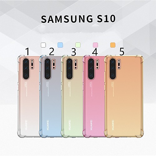 

Case For Huawei Huawei P30 / Huawei P30 Pro Shockproof / Ultra-thin Back Cover Solid Colored TPU