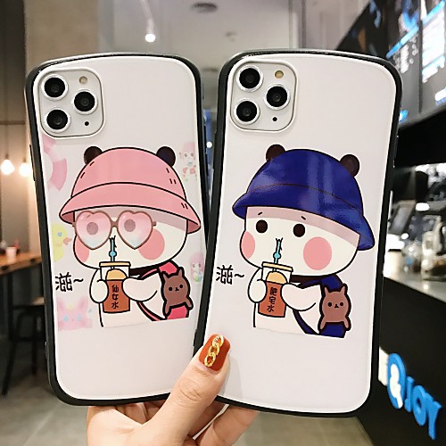 

Case For Apple iPhone 11 / iPhone 11 Pro / iPhone 11 Pro Max Shockproof Back Cover Cartoon TPU / PC