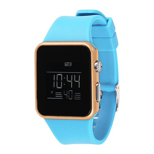 

Women's Digital Watch Digital Digital Fashion Water Resistant / Waterproof Chronograph Noctilucent / Silicone