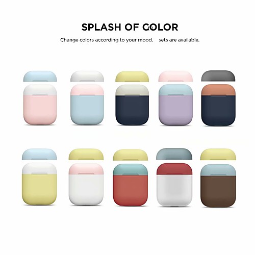 

Case For AirPods Shockproof / Magnetic Headphone Case Soft