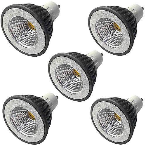 

5pcs 5 W LED Spotlight 400 lm GU10 GU10 1 LED Beads COB Warm White White 110-240 V