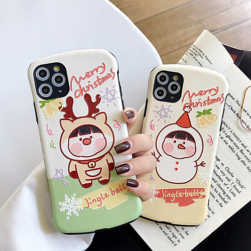 

Phone Case For Apple Back Cover iPhone 11 iPhone XR iPhone 11 Pro iPhone 11 Pro Max iPhone XS iPhone XS Max iPhone X iPhone 8 Plus iPhone 8 iPhone 7 Plus Pattern Christmas PC