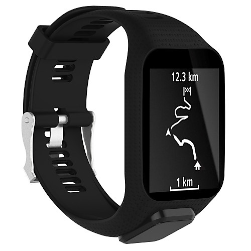 

Smartwatch Band for TomTom Golfer 2 / Runner 2 / Runner 3/ Spark 3 /Spark / Cardio / Adventurer Sport Band Fashion Soft Silicone Wrist Strap