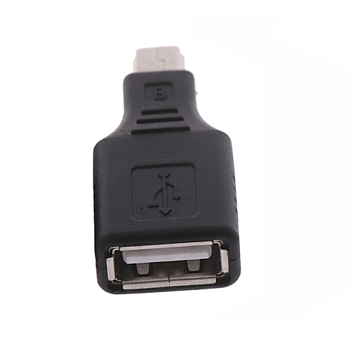 

Mini USB Male to USB Female Converter Connector Transfer data Sync OTG Adapter for Car AUX MP3 MP4 Tablets Phones U-Disk