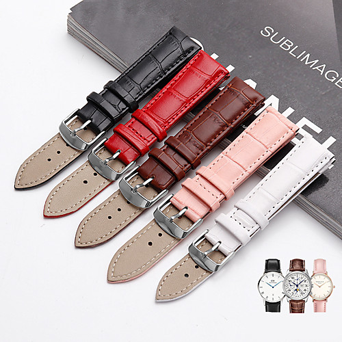 

Smartwatch Band for Samsung Galaxy 42 / Active / Active2 / Gear S2 / S2 Classic / sport Band High-end comfortable Leather Loop Genuine Leather Wrist Strap 20mm