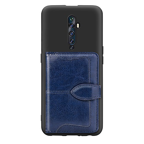 

Case For OPPO F11 Pro / OPPO Reno 10X / OPPO Reno2 Z Card Holder / with Stand / Ultra-thin Back Cover Geometric Pattern PU Leather / TPU Case For OPPO Reno / OPPO Realme X