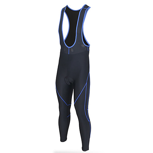 

Men's Cycling Bib Tights Bike Tights Bib Tights Bottoms Breathable 3D Pad Quick Dry Sports Blue Mountain Bike MTB Road Bike Cycling Clothing Apparel Form Fit Bike Wear / Micro-elastic / Sweat-wicking