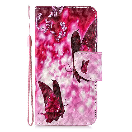 

Case For Huawei Huawei P30 / Huawei P30 Pro / Huawei P30 Lite Wallet / Card Holder / Shockproof Full Body Cases Cat / Butterfly / Flower PU Leather