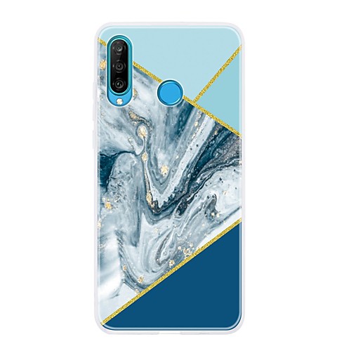 

Case For Huawei P20 Pro/P20 lite/P30 Ultra-thin / Pattern Back Cover Geometric Pattern / Marble TPU For Huawei P30 Lite/P30 Pro/P Smart Z/P Smart Plus/P Smart 2019/P8 Lite 2017/P10 Lite