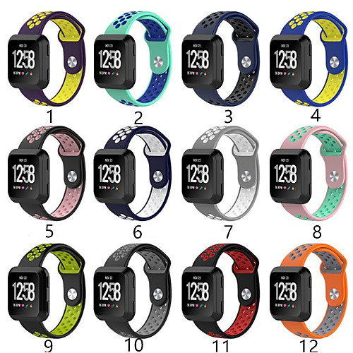 

Smartwatch Band for Fitbit Versa 2 / Fitbi Versa / Fitbit Versa Lite Sport Band Fashion Soft Silicone Wrist Strap