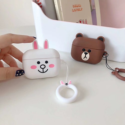 

Case For AirPods Pro Cute / Dustproof Headphone Case Soft