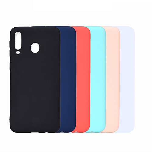 

Case For Samsung Galaxy Galaxy A7(2018) / Galaxy S10 / Galaxy S10 Plus Frosted Back Cover Solid Colored TPU