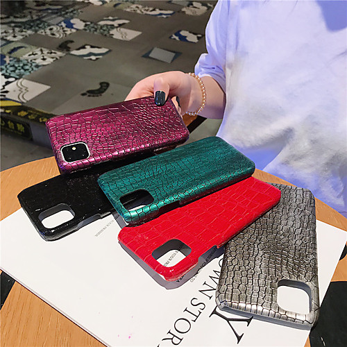 

Case For Apple iPhone 11 / iPhone 11 Pro / iPhone 11 Pro Max Pattern Back Cover Solid Colored TPU