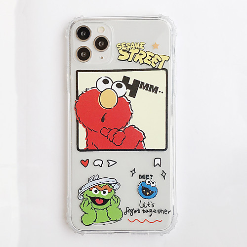 

Case For Apple iPhone 11 / iPhone 11 Pro / iPhone 11 Pro Max Shockproof Back Cover Transparent / Cartoon TPU