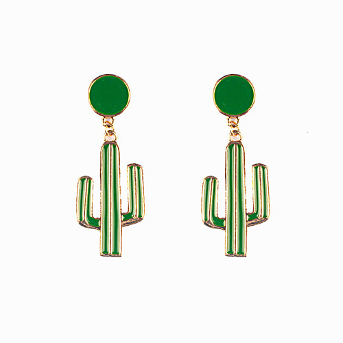

Women's Earrings Classic Mini Earrings Jewelry Dark Green / Green / Blue For Christmas Party Anniversary Carnival Festival 1 Pair